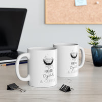 Crystals & Coffee Energized Ceramic Mug 11oz