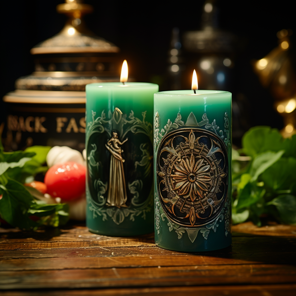 Double Fast Luck Prepared Candle: Ignite Your Path to Abundance and Good Fortune