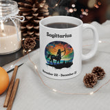 Sagittarius - The Archer's Horizon Mug. Ceramic Mug 11oz