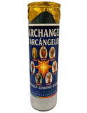 7 Archangels Prepared Candle – Divine Protection & Healing | Multicolor Layered Wax