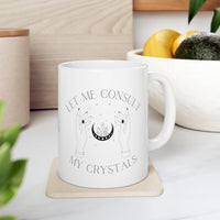 Crystal Consultation Ceramic Mug 11oz