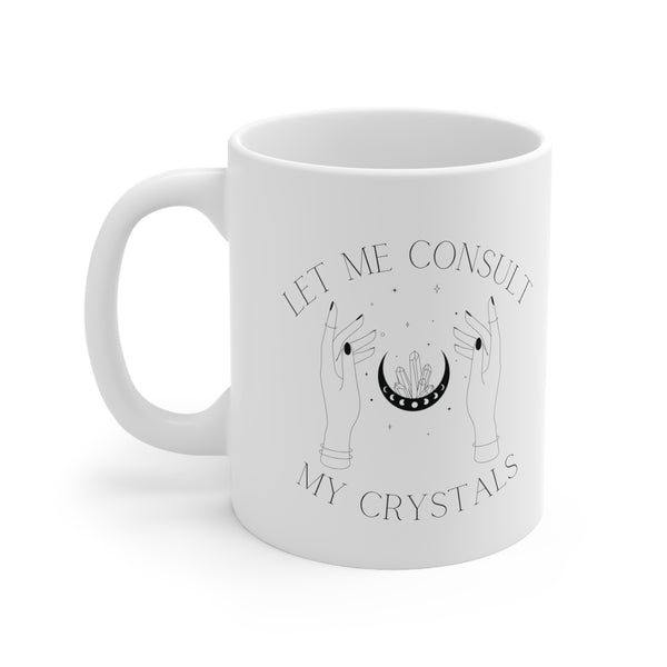 Crystal Consultation Ceramic Mug 11oz