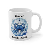 Cancer - The Nurturing Crab Mug. Ceramic Mug 11oz