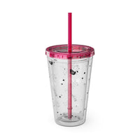 Mystical Elements Sunsplash Tumbler with Straw, 16oz