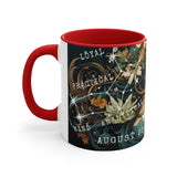 Cosmic Harmony Zodiac Mug Collection - Virgo. Accent Coffee Mug, 11oz