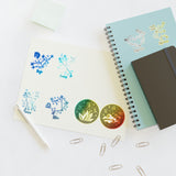 Enlighten Sticker Sheets - Opposite Elements Zodiac Signs. Sticker Sheets