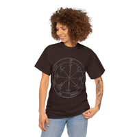 King Solomon Seal No. 7: Power Against Poverty Apparel. Unisex Heavy Cotton Tee
