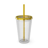 "Moon Water" Enchanted Sunsplash Tumbler with Straw, 16oz