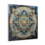 Celestial Elegance Mandala Wall Art