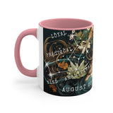 Cosmic Harmony Zodiac Mug Collection - Virgo. Accent Coffee Mug, 11oz