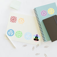 Enlighten Sticker Sheets - A Burst of Spiritual Creativity. Sticker Sheets