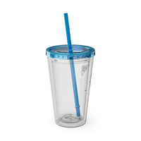 "Moon Water" Enchanted Sunsplash Tumbler with Straw, 16oz