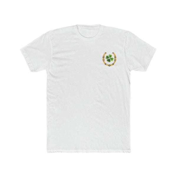 Lucky Charm Tee: Embrace Your Fortune. Men's Cotton Crew Tee