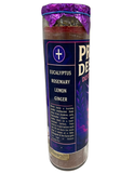 Problem Destroyer Candle – Remove Negativity & Obstacles | Eucalyptus, Lemon & Ginger