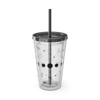 Mystical Elements Sunsplash Tumbler with Straw, 16oz