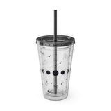 Mystical Elements Sunsplash Tumbler with Straw, 16oz