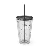 Mystical Elements Sunsplash Tumbler with Straw, 16oz