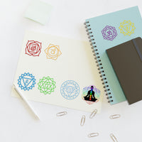 Enlighten Sticker Sheets - A Burst of Spiritual Creativity. Sticker Sheets