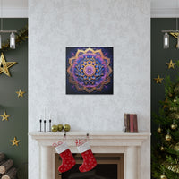 Cosmic Harmony Mandala Wall Art