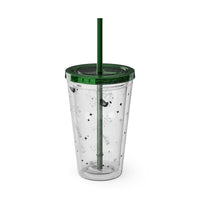 Mystical Elements Sunsplash Tumbler with Straw, 16oz