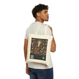 Lotus Enlightenment Tote: Bloom with Wisdom and Purity. Cotton Tote Bag