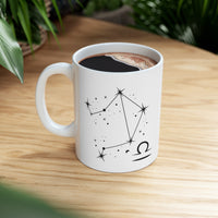 Libra - The Balanced Scales Mug. Ceramic Mug 11oz