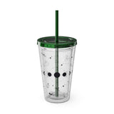 Mystical Elements Sunsplash Tumbler with Straw, 16oz