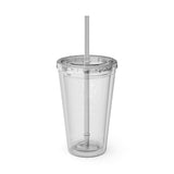 "Moon Water" Enchanted Sunsplash Tumbler with Straw, 16oz