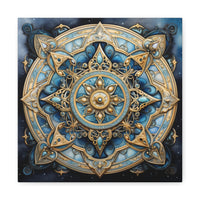 Celestial Elegance Mandala Wall Art