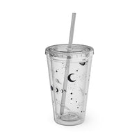 Mystical Elements Sunsplash Tumbler with Straw, 16oz