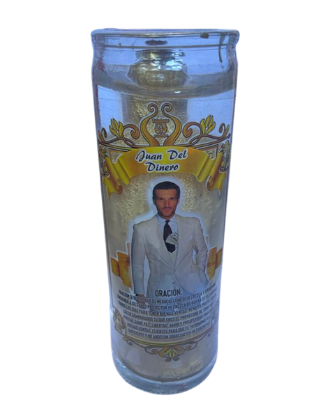 Juan del Dinero Prosperity Candle: The Wealth Bringer ( Mr. Money )