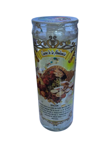 Cuerno de la Abundancia: Abundance Horn & Prosperity Spiritual Candle