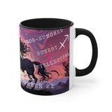 Cosmic Harmony Zodiac Mug Collection - Sagittarius. Accent Coffee Mug, 11oz