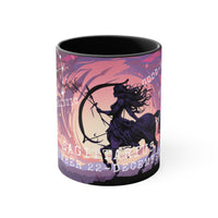 Cosmic Harmony Zodiac Mug Collection - Sagittarius. Accent Coffee Mug, 11oz