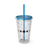 Mystical Elements Sunsplash Tumbler with Straw, 16oz