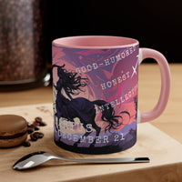 Cosmic Harmony Zodiac Mug Collection - Sagittarius. Accent Coffee Mug, 11oz