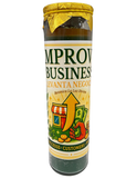 Improve Business Candle – Levanta Negocio | Bergamot, Basil, Cinnamon & Ginger Oils