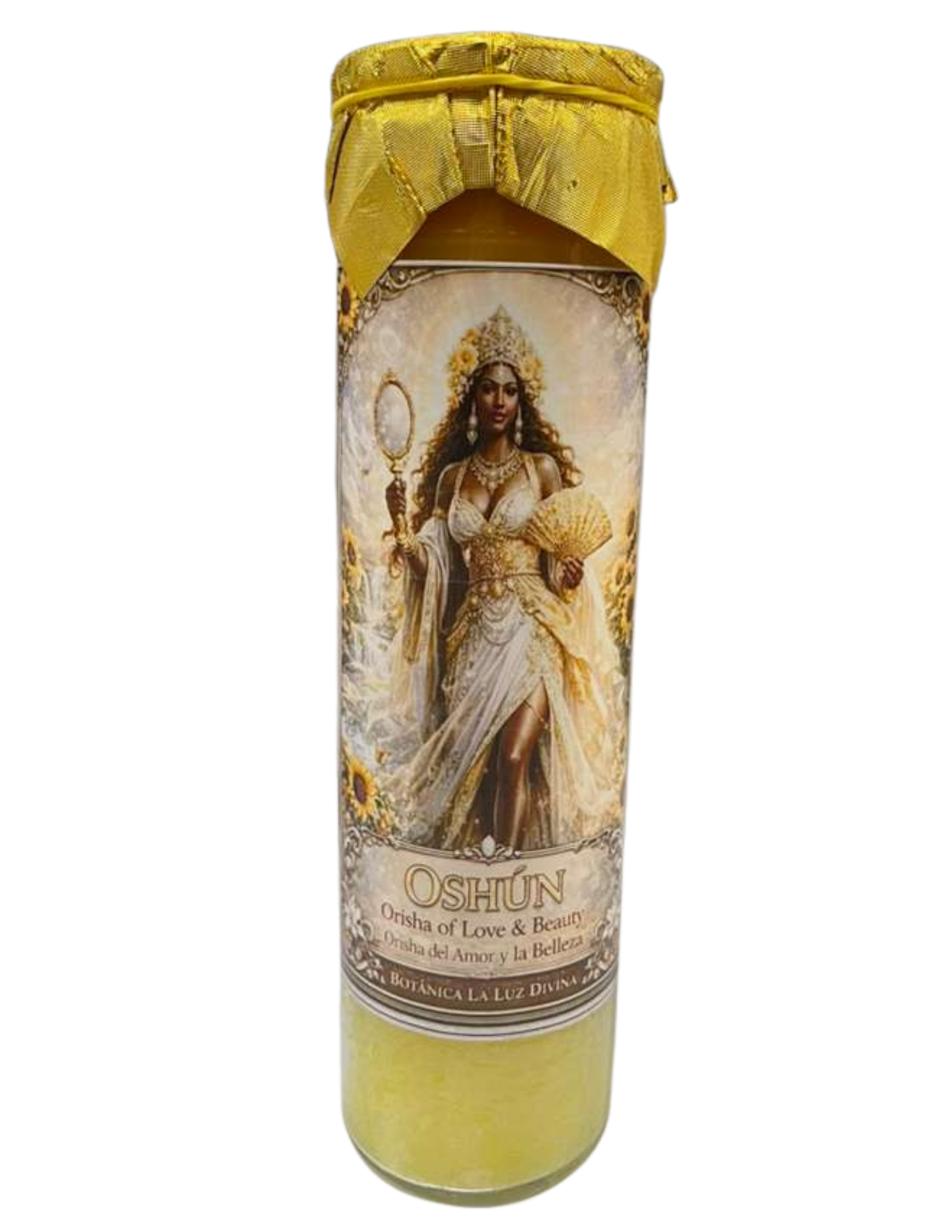 Botanica la Luz Divina : Oshun ( Ochun ) Prepared Candle