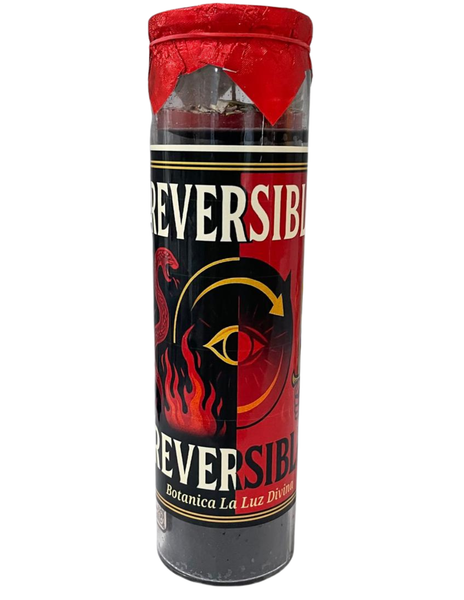 Reversible Candle | Vela Reversible – Return Negativity, Restore Power