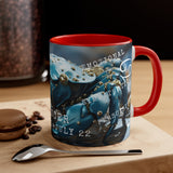 Cosmic Harmony Zodiac Mug Collection - Cancer. Accent Coffee Mug, 11oz