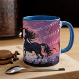 Cosmic Harmony Zodiac Mug Collection - Sagittarius. Accent Coffee Mug, 11oz