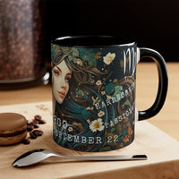 Cosmic Harmony Zodiac Mug Collection - Virgo. Accent Coffee Mug, 11oz