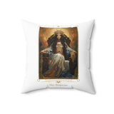 Empress Tarot Spun Polyester Square Pillow