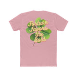 Luck's Favorite Child: Gambler's Good Fortune T-Shirt. Men's Cotton Crew Tee