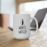 White Witch Lunar Alchemy Ceramic Mug 15oz