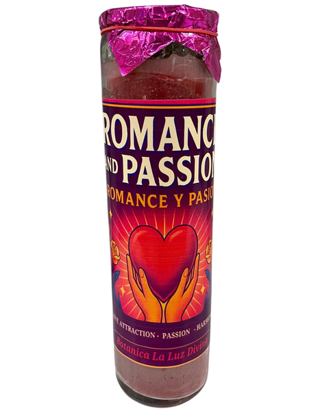 Romance & Passion Prepared Candle – Love, Desire & Connection | Amber, Vanilla & Cinnamon
