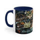 Cosmic Harmony Zodiac Mug Collection - Virgo. Accent Coffee Mug, 11oz