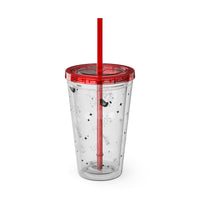 Mystical Elements Sunsplash Tumbler with Straw, 16oz