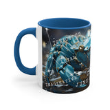 Cosmic Harmony Zodiac Mug Collection - Cancer. Accent Coffee Mug, 11oz