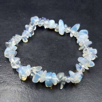 Crystal Chip Gemstone Bead Bracelet New Age Healing Chakra